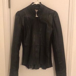 YaYa Black Leather Jacket